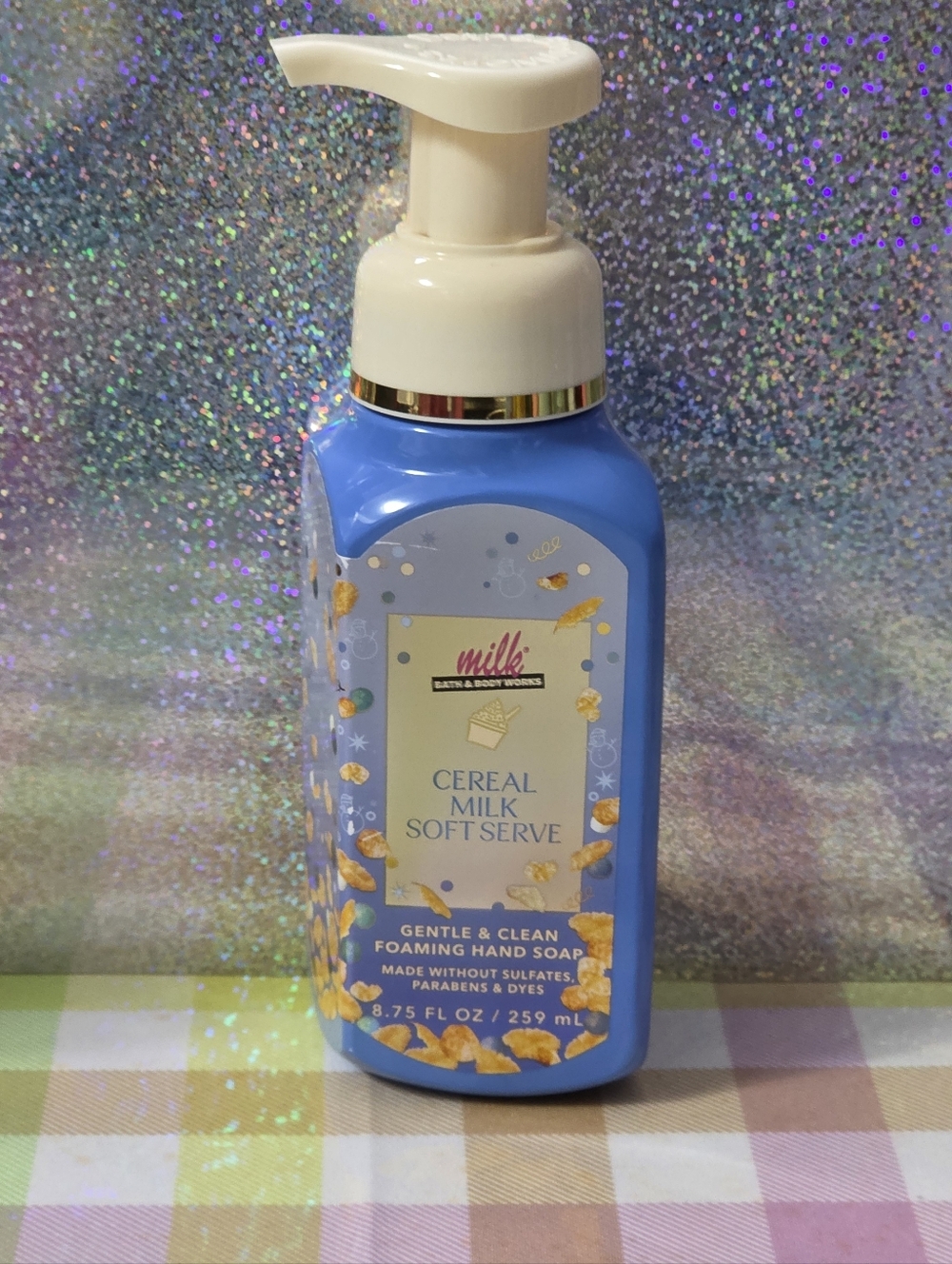Bath & Body Works Cereal Milk Soft Serve Foaming Hand Soap 8oz NEW